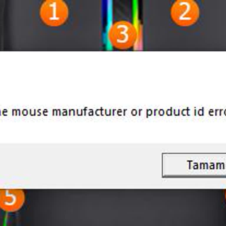 Rampage Km-rx7 Fortuna Marka Mouse Nin Ters Yöne Hareket Etme Sorunu
