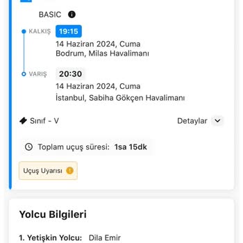 A Jet Rötarlı Uçuş