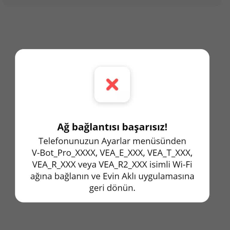 Vestel Wi-Fi Bağlantı Sorunu İle İlgili Yardım Talebi