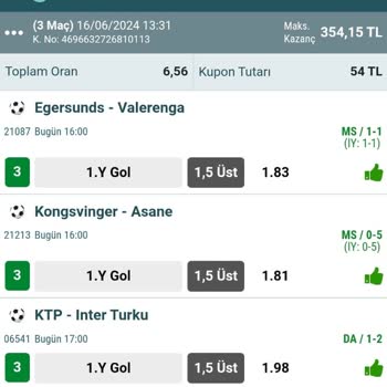 Nesine Kazanan Kuponu Kaybetti Göstermek!