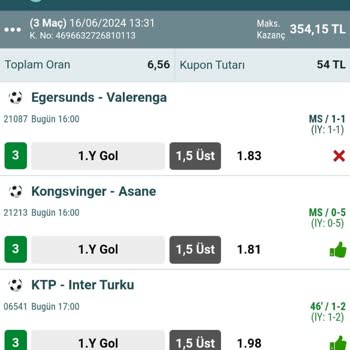 Nesine Kazanan Kuponu Kaybetti Göstermek!