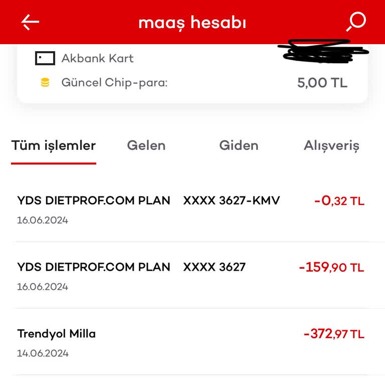 Diet Prof Kullanmadığım Halde Kesilen Abonelik Ücreti!