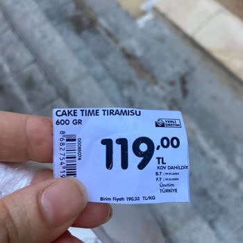Şok Market Etiket Yanlışlığı