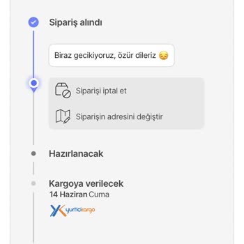 Hepsiburada Venüs Elektronik Siparişim Kargoya Verilmedi