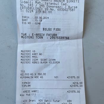 Özdilek AVM Bayramda Özdilek Güvenimi Boşa Çıkardı: Kurban Kesiminde Mağduriyet