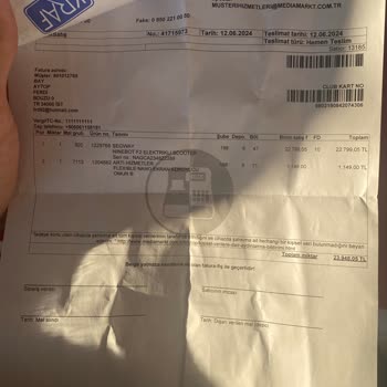 Media Markt Benden Fazla Para Almış.
