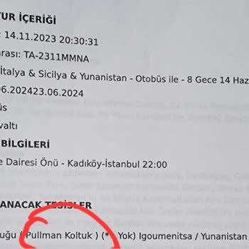 Jolly Tur Feribot Konusunda Yetersiz Bilgilendirme Ve Mağduriyet