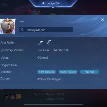 Mobile Legends Bang Bang Oyuncu Şikayeti