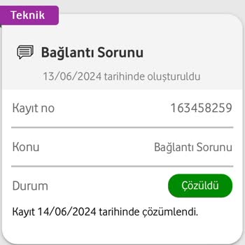 Vodafone Net Çözülemeyen İnternet Sorunu.