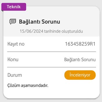 Vodafone Net Çözülemeyen İnternet Sorunu.