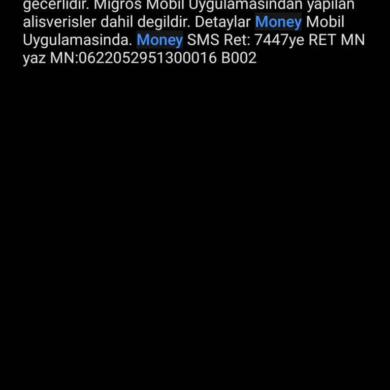 Migros Kazandırdığı Moneyleri Kullandırmıyor