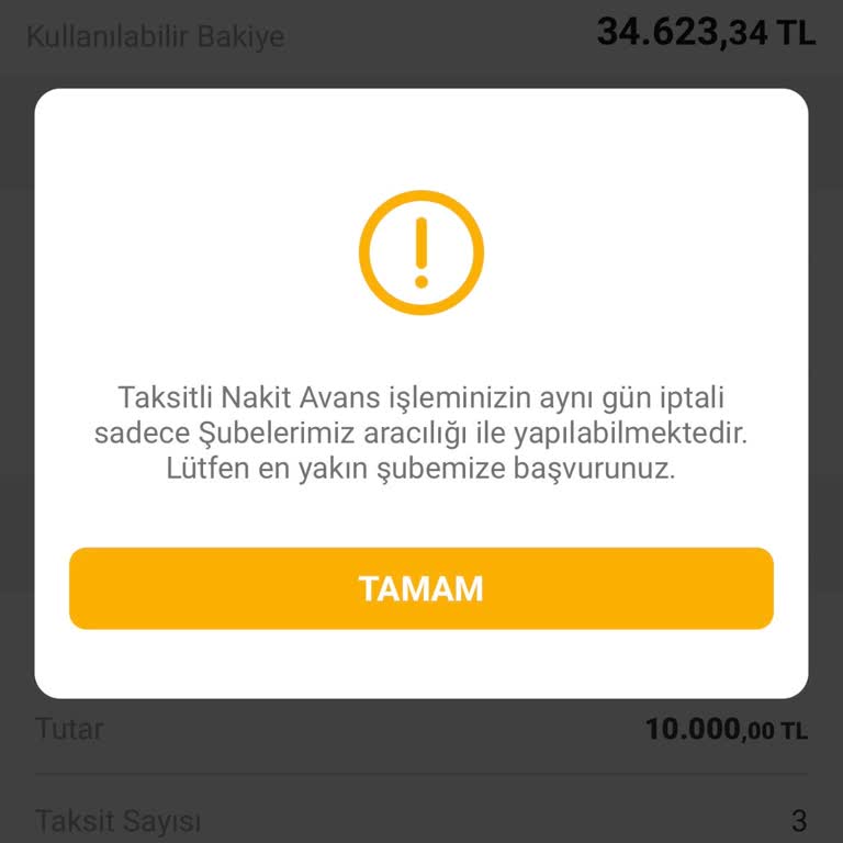 Vakıf Bankası Nakit Avans İptal Hakkımı Elimden Alıyor