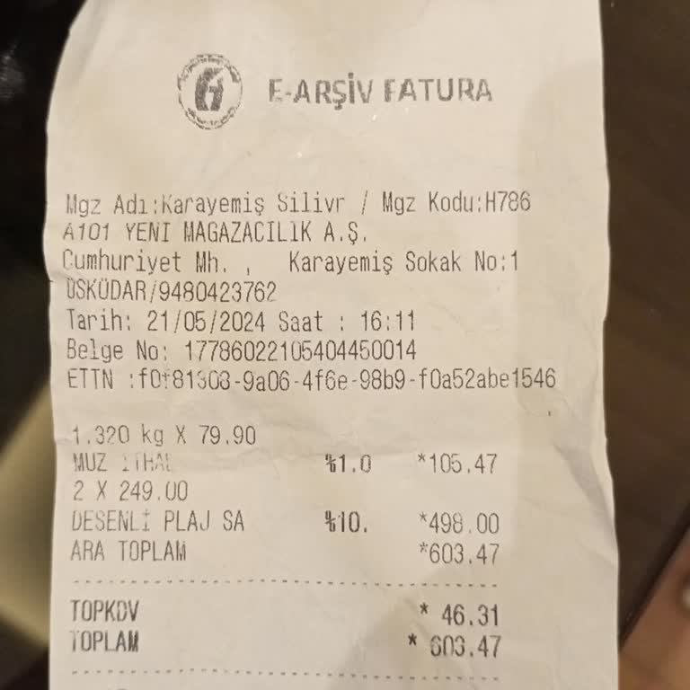 A101 Ayıplı Ürün İade Veya Değişimi