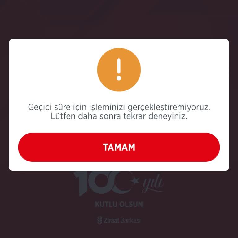 Ziraat Bankası Mobil Banka Hesabıma Giriş Yapamıyorum