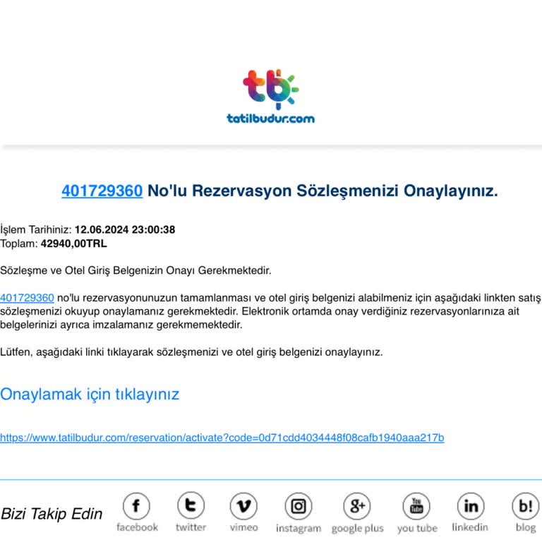 Senza Alanya Facia Tatilbudur Yönlendirmesi