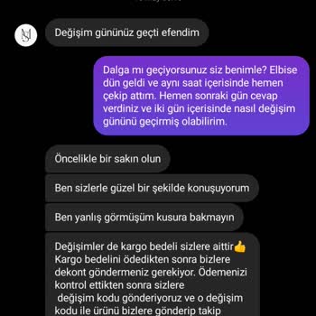 By Merve Serin İki Defa Yanlış Renk Ürün Gönderildi Giriş Bile Yapmayın Bu Siteye