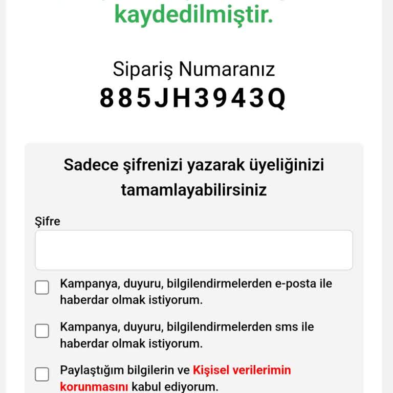 Butik Ponçik Butik Poncik Ulaşmayan Sipariş