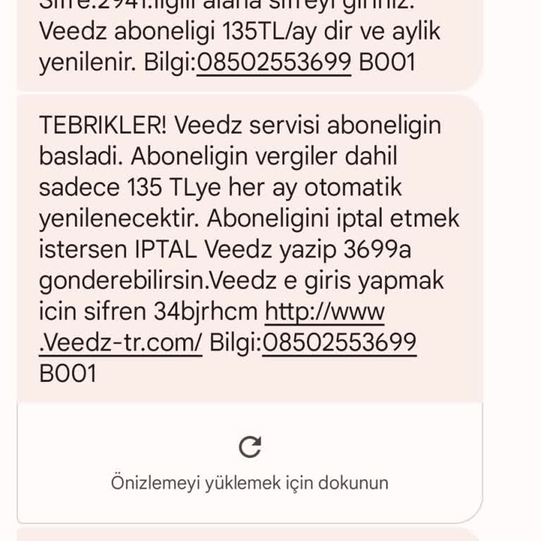 Veedz-tr.com Veedz Abonelik İptali
