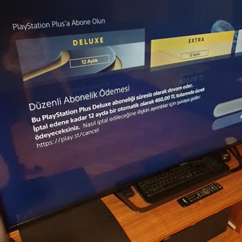 PlayStation Plus Aboneliği İptal Etmeyi Unuttum