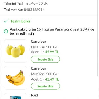 Trendyol Market Yanlış Ürün Yolluyor Ve Yardımcı Olmuyor