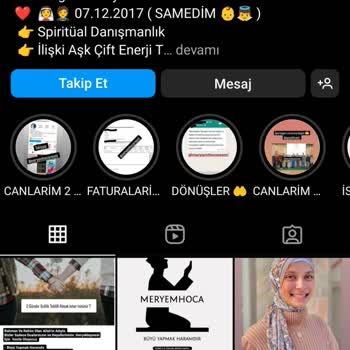 Meryemhocaresmi (Instagram) Sosyal Medya Üzerinden Yaşanan Hizmet Sorunu