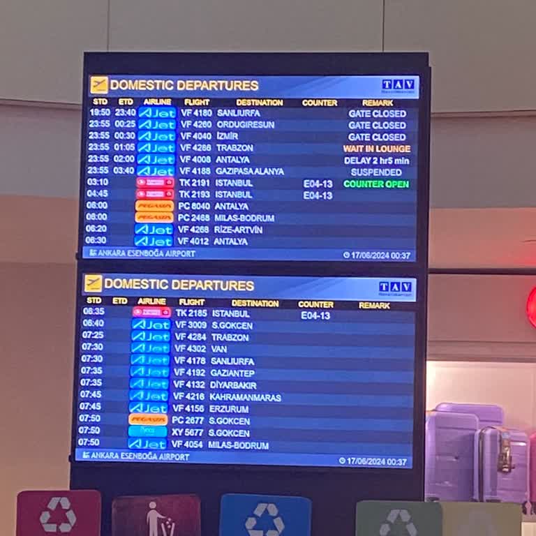 Anadolu Jet Aynı Saate Planlanmış Tüm Uçuşları Erteliyor?