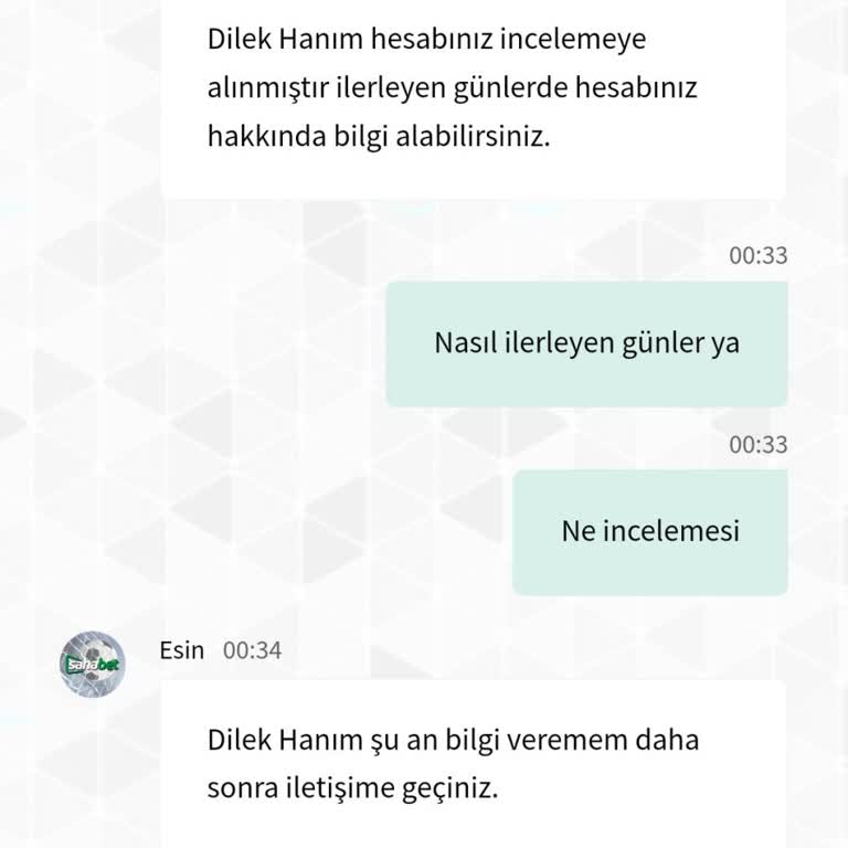 Sahabet Çekim Yapmak İsteyince Hesaba Giriş Engeli Koydu