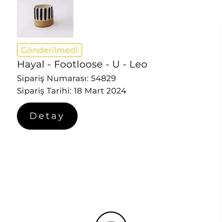 Vina Seramik Siparişin Teslim Edilememesi