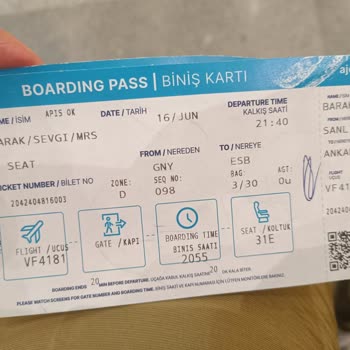 AJet (Anadolu Jet) Şanlıurfa GAP Havalimanı'nda Beklenen Uçuş Kabusu