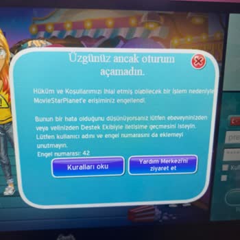 MovieStarPlanet Hesabım Kalıcı Olarak Engellendi!