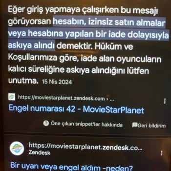 MovieStarPlanet Hesabım Kalıcı Olarak Engellendi!