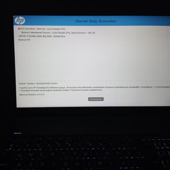 HP Pavilion Pil Sorunu