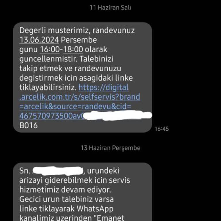 Arçelik Buzdolabının Kapısının Yönünü Değiştirmek İçin Bekletiyor