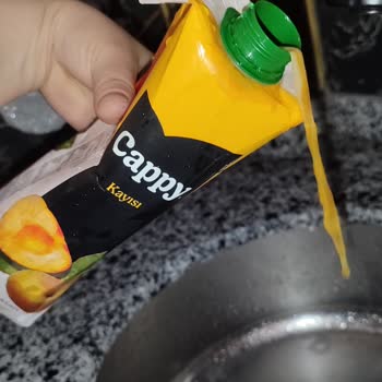 Cappy Meyve Suyu İçinden Çıkan Şey Hk
