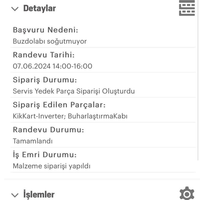 Arçelik Yaz Günü Tamir Edilemeyen Buzdolabı