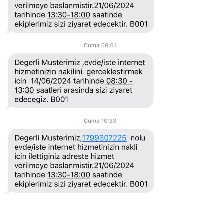 Türk Telekom Nakil İşlemleri Randevu Sorunu