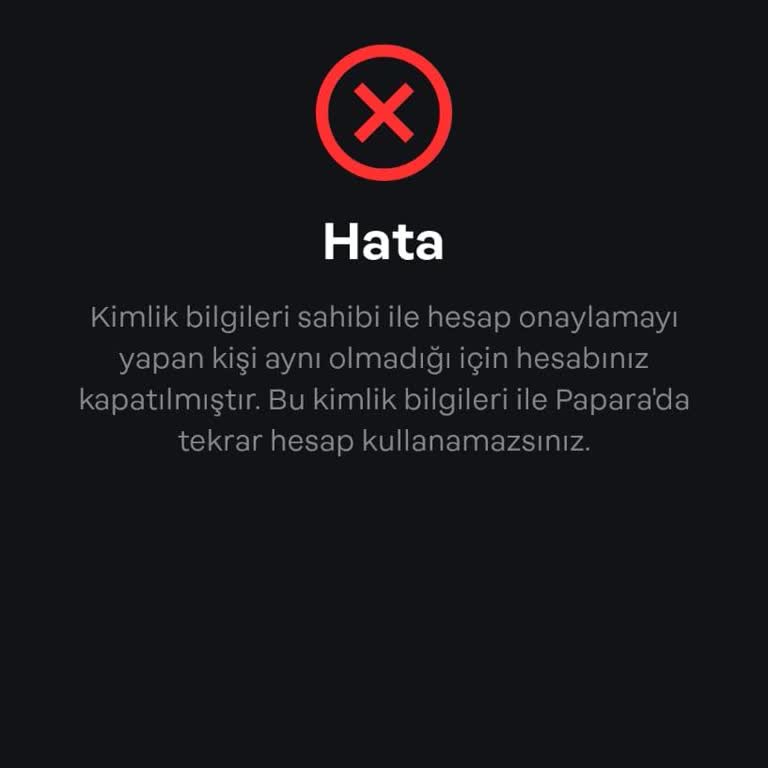 Papara Hesabıma Giriş Yapamıyorum