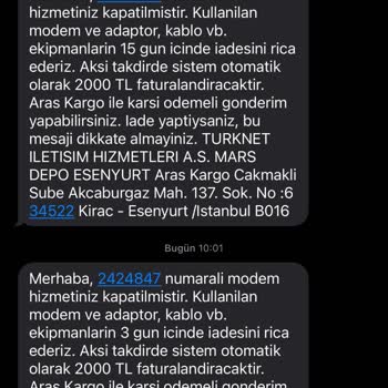 TurkNet Kapanış İşlemlerindeki Saçmalık