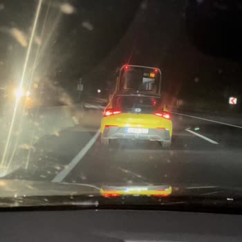 Tuborg Aracının Seyir Halinde Ki Şımarık Davranışları