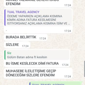 Tualtravel Agency Bayram Öncesi Tual Travel Acent Adlı Yalancı Site Mağduriyeti