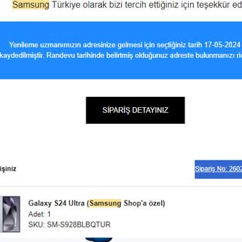 Samsung S24 Ultra Eğitim İndirimi Ve Hediye Çeki Şikayeti