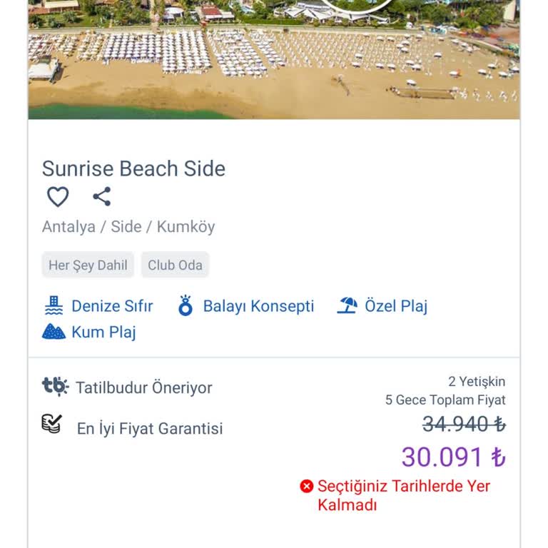 Bayram Tatilinde Tatilbudur Mağduriyeti