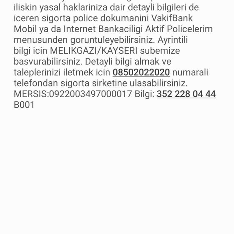 VakıfBank Sarı Panjur Konut Kredisi İptali