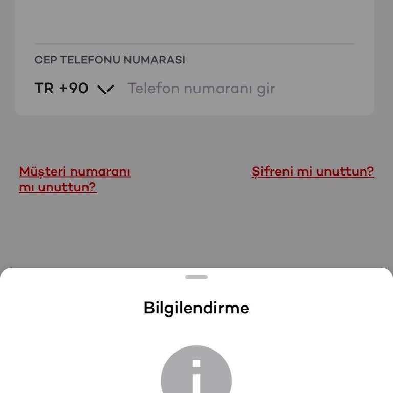 Akbank Mobil Kişisel Bilgileriniz Güncel Değil
