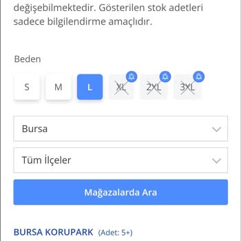 LC Waikiki Reyona Çıkmayan Ürünün Sisteme Girişi Yapılması