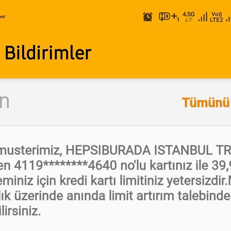 Hepsiburada Hesabımdan Bilgim Dışında Alışveriş