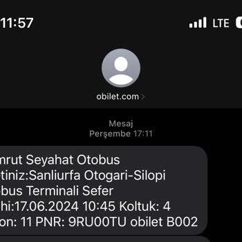Zümrüt Turizm Otobüsün Geç Gelmesi Üzerine Şikayet