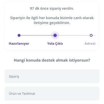 Getir Siparişimde Yaşadığım Gecikme Ve Destek Sorunu
