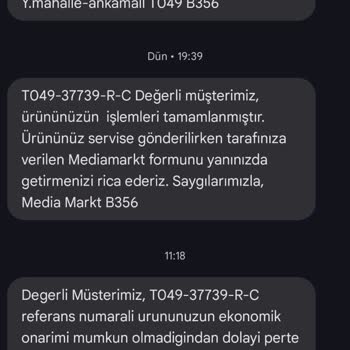 Media Markt'ta Kasko Ve Süpürge Sorunu