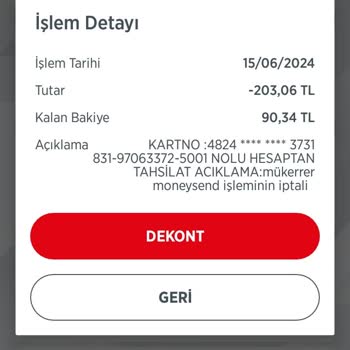 Ziraat Bankası Hesabımdan Bilgim Dışı Para Gideri